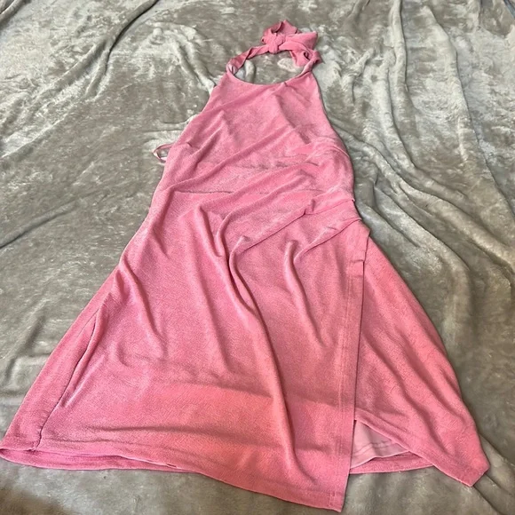 strapless open back dress Light Pink Homecoming Dress Corset A-Line Short Prom Dress Suzhoufashion